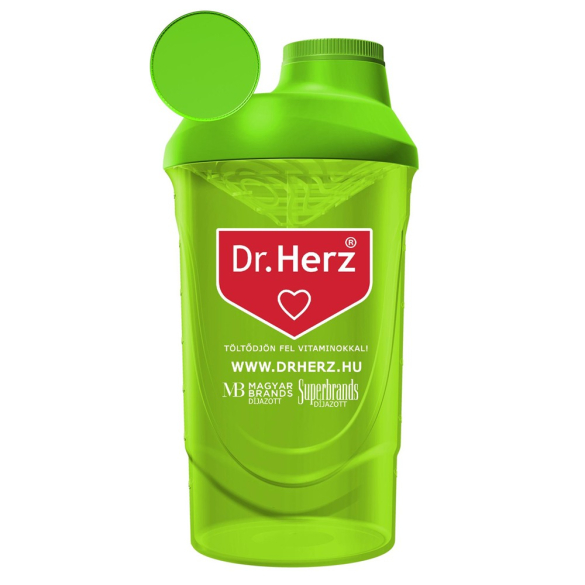 Dr. Herz Shaker zöld 600ml