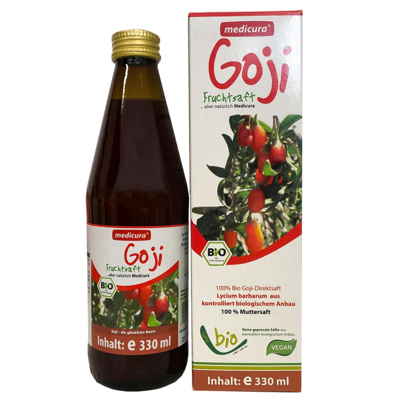 Medicura Goji 100% Bio gyümölcslé 330ml