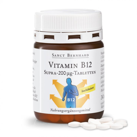 Sanct Bernhard B12-vitamin Supra tabletta 240 db