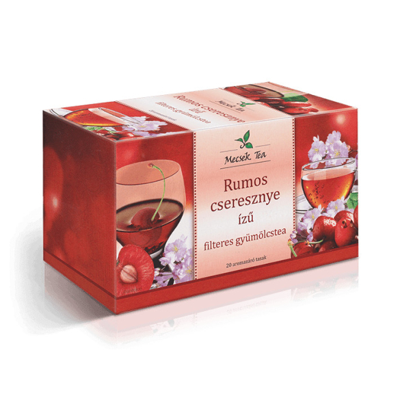 MECSEK Rumos cseresznye ízű tea filteres