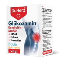   Dr. Herz Glükozamin+Kondroitin-szulfát+MSM kapszula 60 db DOBOZOS