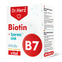DR Herz Biotin + Szerves Cink kapszula 60 db