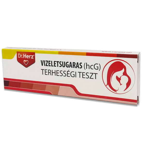 DR Herz Vizeletsugaras(10 mIU/ml hcG) terhességi teszt /EP kártyára adható/