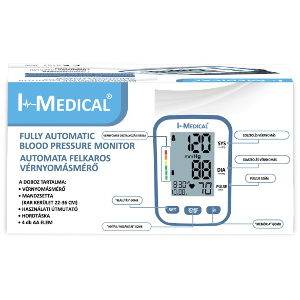 I-Medical automata felkaros vérnyomásmérő