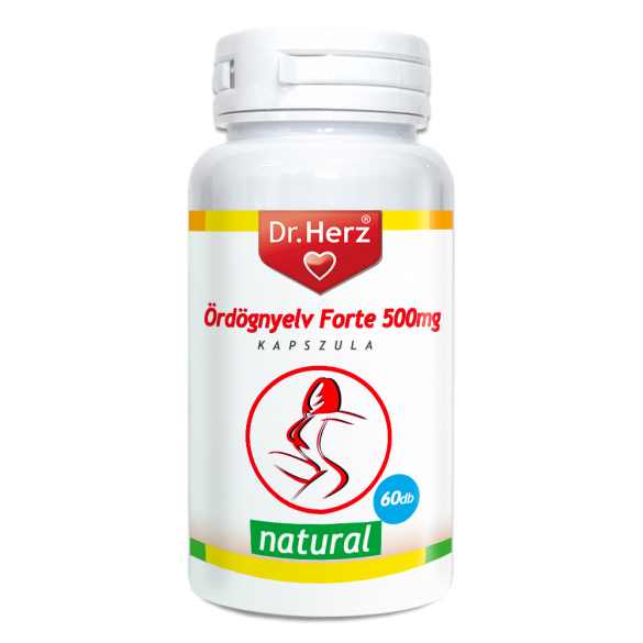 Dr. Herz Glücomannán "Ördögnyelv" Forte 500 mg kapszula 60 db