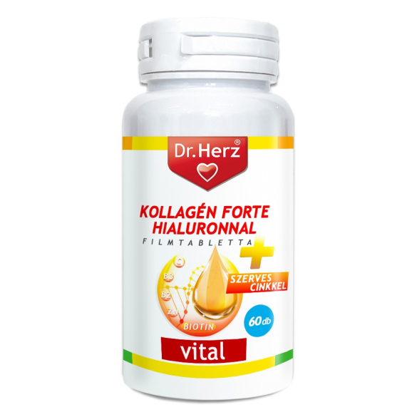 Dr. Herz Kollagén Forte Hialuronnal tabletta 60 db